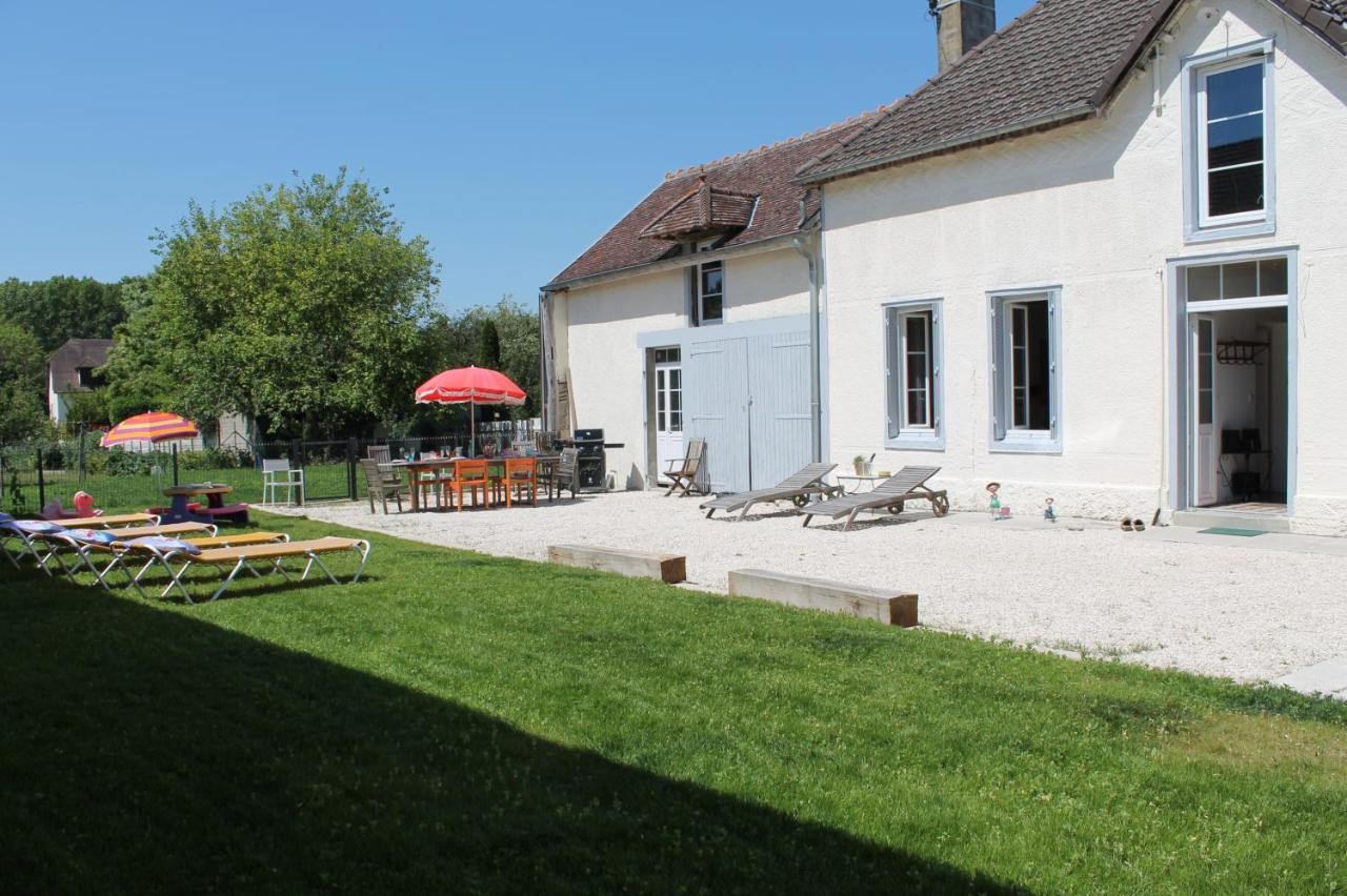 Villa La Ferme De Mon Enfance Villechétif Exterior foto